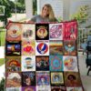 Grateful Dead Albums Cover Poster Quilt Blanket Ver 5