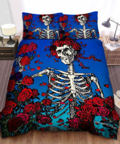 Grateful Dead Scarlett Begonia Painting Bed Sheet Duvet Cover Bedding Sets