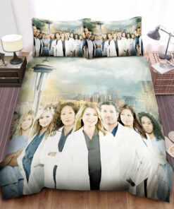 Greys Anatomy Duvet Cover Bedding Set