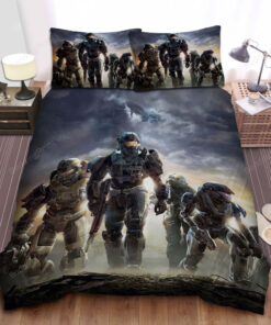Halo Reach Master Chief Bed Sheets Duvet Cover Bedding Sets
