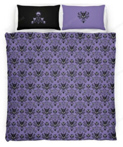 Haunted Mansion Bed Sheets Bedspread Duvet Cover Bedding Set