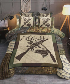 Hunting Eat Sleep Hunting Bed Sheets Duvet Cover Bedding Sets