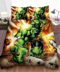 Incredible Hulk Bed Sheets Duvet Cover Bedding Sets