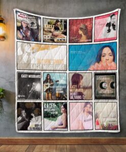 Kacey Musgraves Album Covers Quilt Blanket