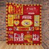 Kansas City Chiefs Quilt Kansas City Chiefs Nfl Quilt Blanket