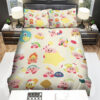 Kirby Different Sides Of Kirby Pattern Bed Sheets Duvet Cover Bedding Sets