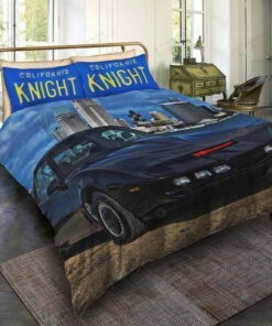 Knight Rider Bed Sheets Duvet Cover Bedding Set Great Gifts For Birthday Christmas Thanksgiving