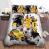 Kobe Bryant & Lebron James King Card Bed Sheets Duvet Cover Bedding Sets
