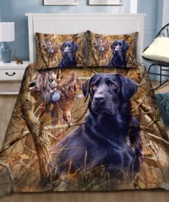 Labrador Hunting Bed Sheets Duvet Cover Bedding Sets