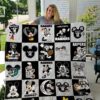 Las Vegas Raiders Disney Quilt Blanket