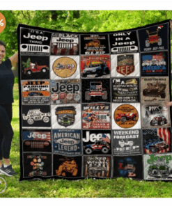 Ll Jeep Quilt Blanket