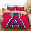 Los Angeles Angels Duvet Cover Bedding Set