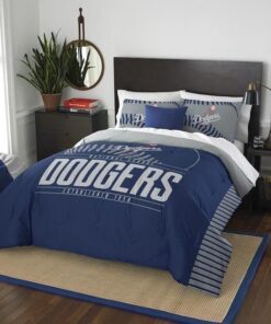 Los Angeles Dodgers Bedding Set Duvet Cover Pillow Cases