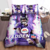 Madden Nfl 21 Lamar Jackson Cover Athlete Bed Sheets Duvet Cover Bedding Sets