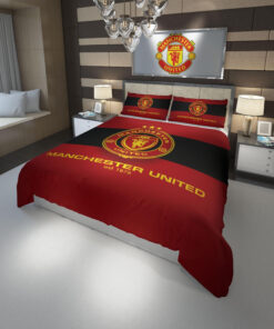 Manchester United Fc Football Club #4 Duvet Cover Beddingset