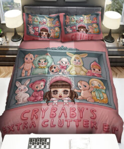 Melanie Martinez Cry Baby Extra Clutter Ep Album Cover Bed Sheets Duvet Cover Bedding Sets