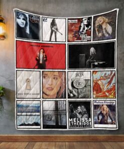 Melissa Etheridge Album Covers Quilt Blanket