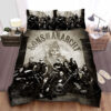 Members Of The Sons Of Anarchy Slogan Bed Sheets Duvet Cover Bedding Sets