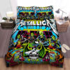 Metallica Fuel And Fire Bed Sheets Duvet Cover Bedding Sets