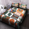 Miami Hurricanes Quilt Bed Set