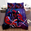 Miles Morales Spider-man Art Bed Sheets Duvet Cover Bedding Sets