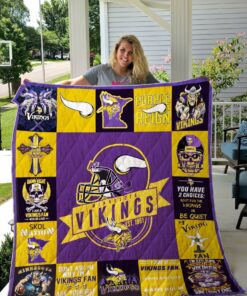 Minnesota Vikings Custom Blanket 01