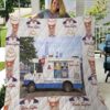 Mister Softee Quilt Blanket