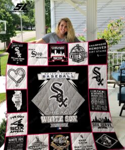 Mlb 8211 Chicago White Sox Quilt Blanket