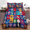 Mlb All Teams Logo Bed Sheets Spread Duvet Cover Bedding Set Ver 3