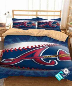 Mlb Atlanta Braves 3 Logo 3d Duvet Cover Bedding Sets