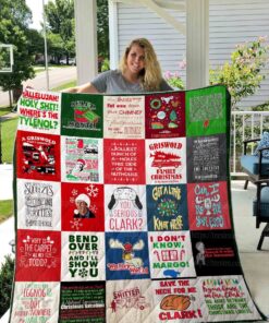 National Lampoons Christmas Vacation Quilt Blanket 03
