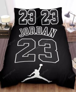 Nba Michael Jordan 23 Basketball Bedding Set For Fans (duvet Cover & Pillow Cases)