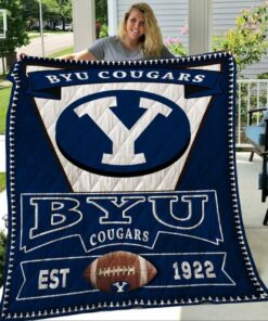 Ncaa Byu Cougars Quilt Blanket 1618