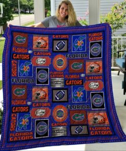 Ncaa Florida Gators Quilt Blanket 831