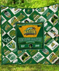 Ncaa George Mason Patriots Quilt Blanket 1166
