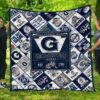 Ncaa Georgetown Hoyas Quilt Blanket 1216