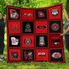 Ncaa Georgia Bulldogs Quilt Blanket 856