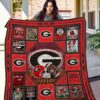 Ncaa Georgia Bulldogs Quilt Blanket 865