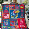 Ncaa Kansas Jayhawks Quilt Blanket 318
