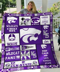 Ncaa Kansas State Wildcats Quilt Blanket 327