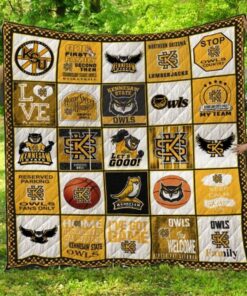 Ncaa Kennesaw State Owls Quilt Blanket 1185
