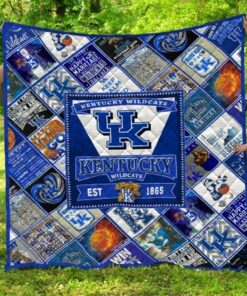 Ncaa Kentucky Wildcats Quilt Blanket 905