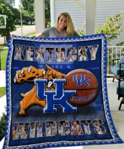 Ncaa Kentucky Wildcats Quilt Blanket 908