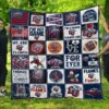 Ncaa Liberty Flames Quilt Blanket 1186