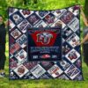 Ncaa Liberty Flames Quilt Blanket 1187
