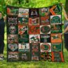 Ncaa Miami Hurricanes Quilt Blanket 135