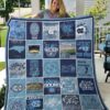 Ncaa North Carolina Tar Heels Quilt Blanket 174