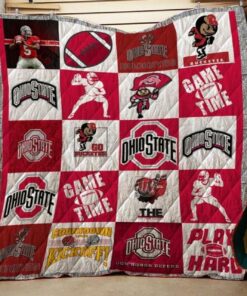 Ncaa Ohio State Buckeyes Quilt Blanket 507
