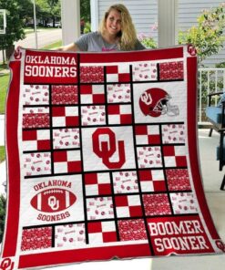 Ncaa Oklahoma Sooners Quilt Blanket 340
