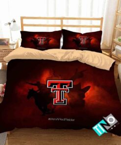 Ncaa Texas Tech Red Raiders 4 Logo N 3d Personalizedcustomized Bedding Sets Duvet Cover Bedroom Set Bedset Bedlinen
